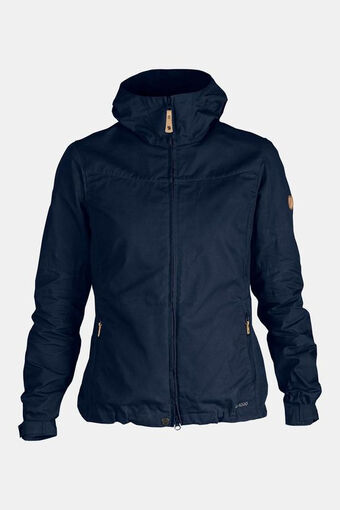 Bever Fjällräven stina jacket blauw aanbieding