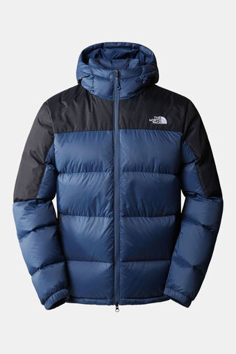 Bever The north face m diablo down hoodie blauw aanbieding