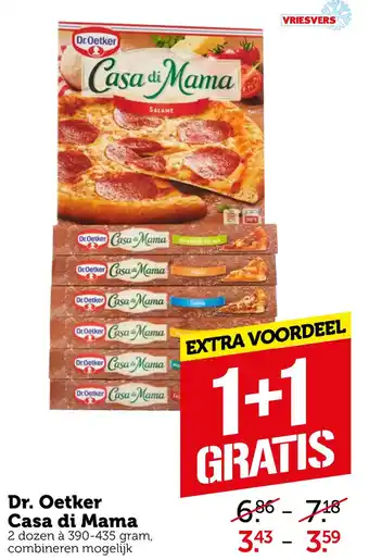 Coop Dr. Oetker Casa di Mama 390-435 gram aanbieding