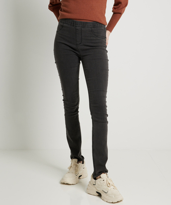 terStal Dames skinny fit stretch jegging zwart in maat aanbieding