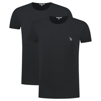 Plutosport Us polo new shirts heren (2-pack) aanbieding