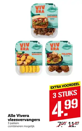 Coop Alle Vivera vleesvervangers aanbieding