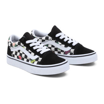 Plutosport Vans old skool fruit checkerboard sneakers junior aanbieding