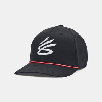 Under Armour Herenpet curry golf snapback zwart / zwart osfm aanbieding