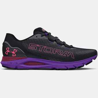 Under Armour Dameshardloopschoenen under armour hovr sonic 6 storm zwart / metro purper / zwart 42.5 aanbieding