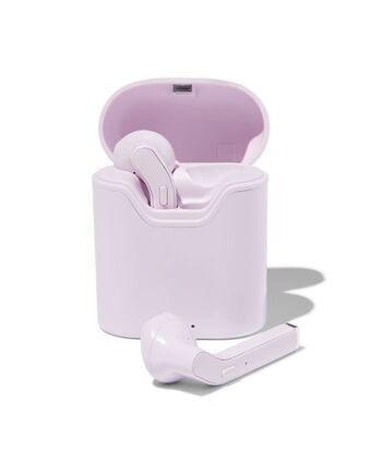 HEMA Hema oortelefoon draadloos paars aanbieding