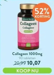 Holland & Barrett Collageen 1000mg aanbieding