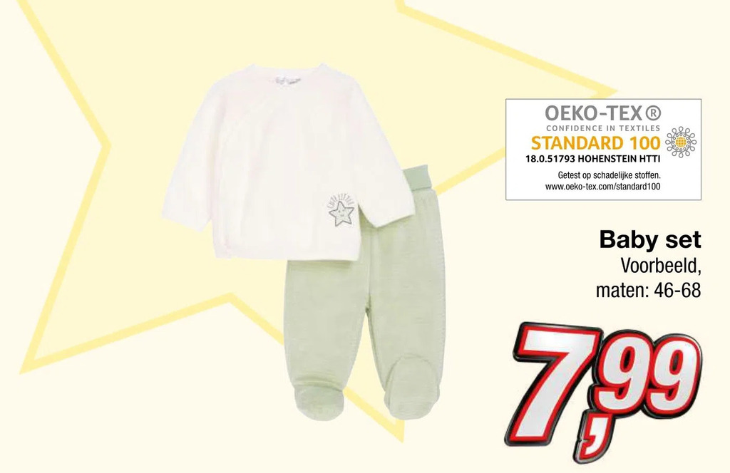 Baby set aanbieding bij Kik