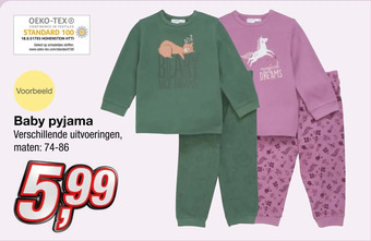 Kik Baby pyjama aanbieding