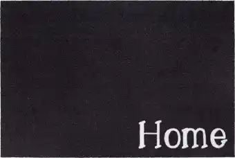 Intratuin Droogloopmat mondial home zwart 50 x 75 cm aanbieding