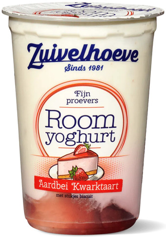 Picnic Roomyoghurt kwarktaart aardbei aanbieding