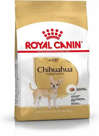 Intratuin Royal canin hondenvoer chihuahua adult 1,5 kg aanbieding