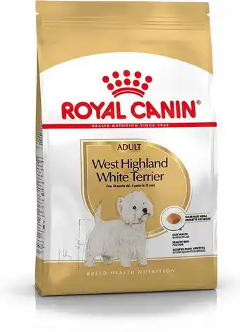 Intratuin Royal canin hondenvoer west highland white terrier adult 1,5 kg aanbieding