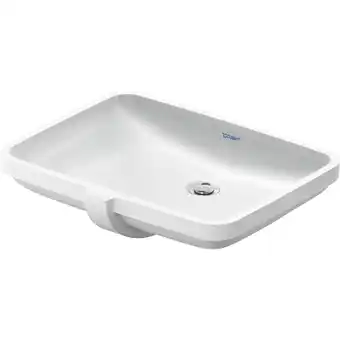 Sanitairwinkel.nl Duravit no.1 inbouwwastafel 55x40x16cm inbouw hoogglans wit aanbieding