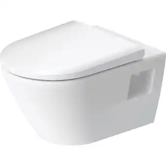 Sanitairwinkel.nl Duravit d-neo wandtoilet zonder zitting 37x54x40cm wit hoogglans aanbieding