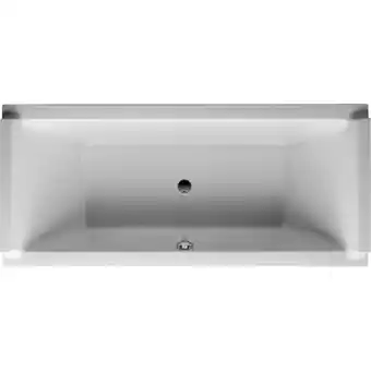 Sanitairwinkel.nl Duravit starck slimline bad rechthoek 180x80cm duo wit aanbieding