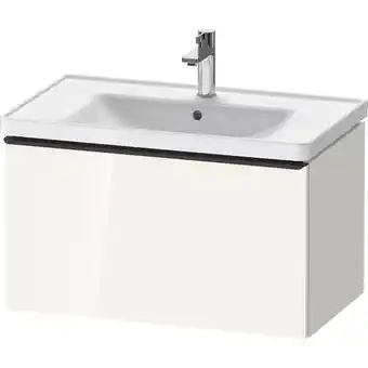 Sanitairwinkel.nl Duravit d-neo wastafelonderkast 78.4x44x45.2cm 1 lade met softclose wit hoogglans aanbieding