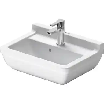 Sanitairwinkel.nl Duravit philippe starck 3 wastafel 50x36cm wondergliss wit aanbieding