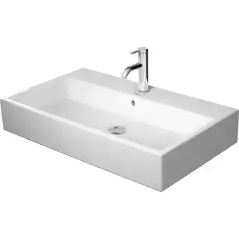 Sanitairwinkel.nl Duravit vero air wastafel met 1 kraangat 80 x 47 cm. wit aanbieding