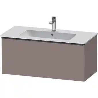 Sanitairwinkel.nl Duravit d-neo wastafelonderkast 101x44x46.2cm 1 lade basalt mat aanbieding