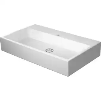 Sanitairwinkel.nl Duravit vero air wastafel geslepen zonder kraangat zonder overloop 80x47cm wit aanbieding