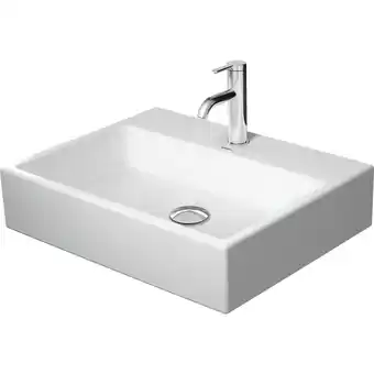 Sanitairwinkel.nl Duravit vero air wastafel geslepen 1 kraangat zonder overloop 60x47cm wit aanbieding