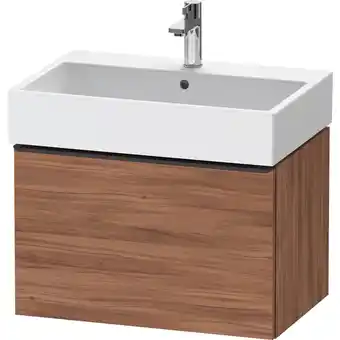 Sanitairwinkel.nl Duravit d-neo wastafelonderkast 68.4x44x44.2cm 1 lade noten mat aanbieding