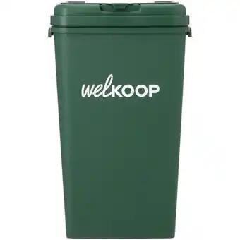 Welkoop Welkoop voerton - met deksel - groen - 53 l aanbieding