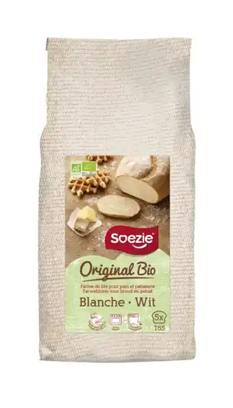 Welkoop Soezie original bio wit tarwebloem - broodmeel - 2,5 kg aanbieding