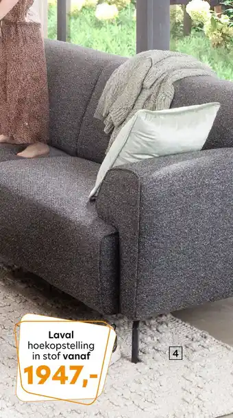 Happy@Home Laval hoekopstelling aanbieding
