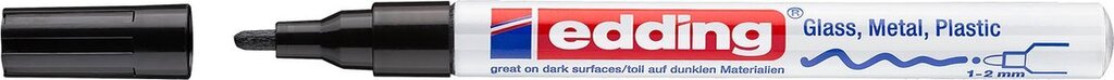 Bol.com Edding 751 lakmarker 1-2mm zwart aanbieding