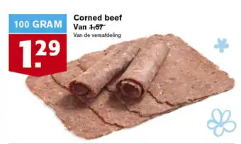 Hoogvliet Corned beef 100g aanbieding