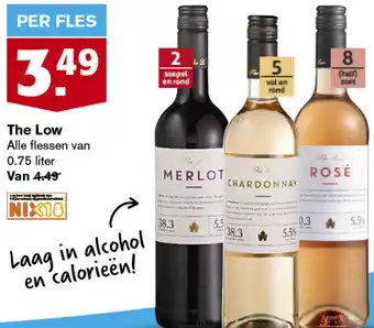 Hoogvliet The Low 750ml aanbieding