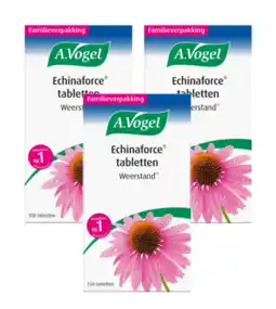 De Online Drogist A.vogel echinaforce tabletten multiverpakking 3x350tb aanbieding