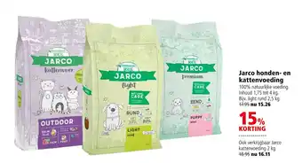 Welkoop Jarco hondenvoeding en kattenvoeding aanbieding