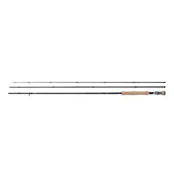 Decathlon Set van 3 spinhengels shimano biocraft xtc fly still wtr 10'0 #6 aanbieding