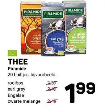 Ekoplaza Thee Piramide aanbieding