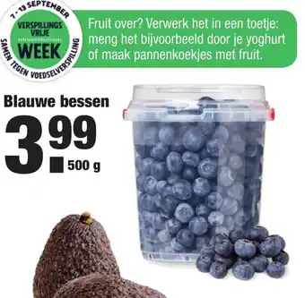 ALDI Blauwe Bessen 500g aanbieding