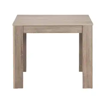 Leen Bakker Eetkamertafel sepp - donker eiken - 75x80x80 cm - leen bakker aanbieding