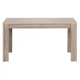 Leen Bakker Eetkamertafel sepp - donker eiken - 75x120x80 cm - leen bakker aanbieding