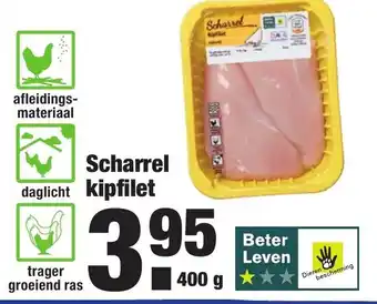 ALDI Scharrel kipfilet 400 g aanbieding