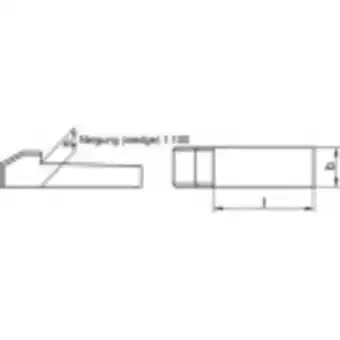 Conrad Toolcraft staal c45k kopspie (ø x l) 14 mm x 56 mm 10 stuk(s) aanbieding