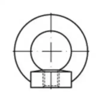 Conrad Toolcraft 1061351 ringmoeren m24 din 582 rvs a2 1 stuk(s) aanbieding