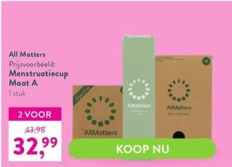 Holland & Barrett All matters aanbieding