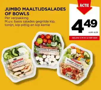 Jumbo Jumbo maaltijdsalades aanbieding