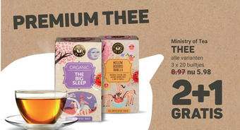 Ekoplaza Ministry of tea thee aanbieding
