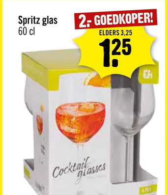 Dirck 3 Spritz glas aanbieding