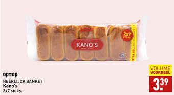 ALDI Kano's HEERLIJCK BANKET aanbieding