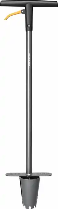 Bol.com Fiskars ergo bollenplanter met lange steel - pootstok / bollenpoter met antislip stabord - 100 cm aanbieding