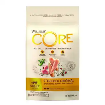 Welkoop Wellness core sterilised original adult - kattenvoer - kip aanbieding